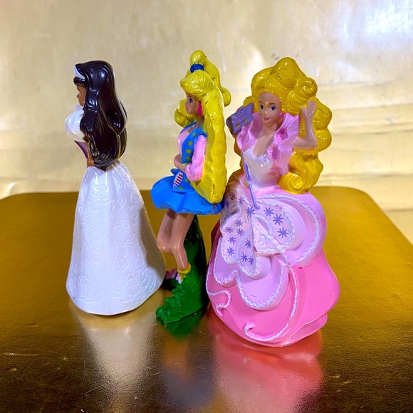 BARBIE VTG 1991 MCDONALD’S HAPPY MEAL TOY BUNDLE OF 3 PVC FIGURINES MATTEL - Picture 9 of 15